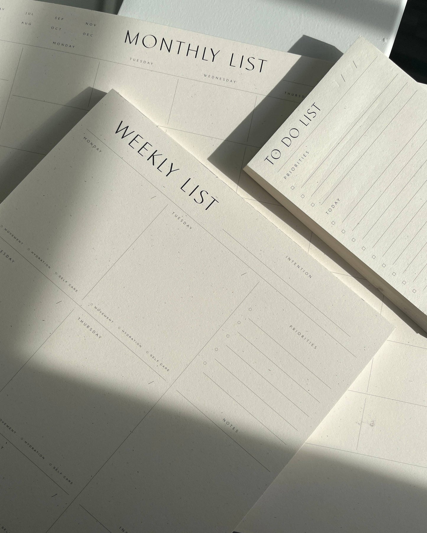 Wilde House Paper- Weekly List Pad