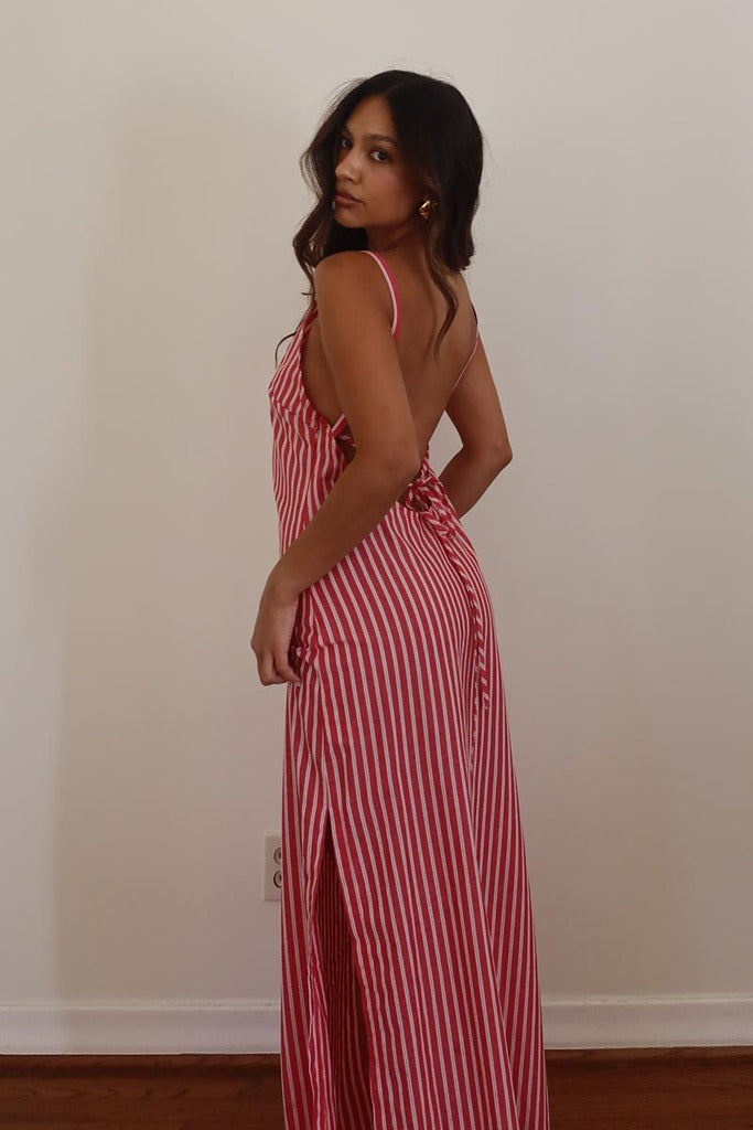 Amber Striped Maxi