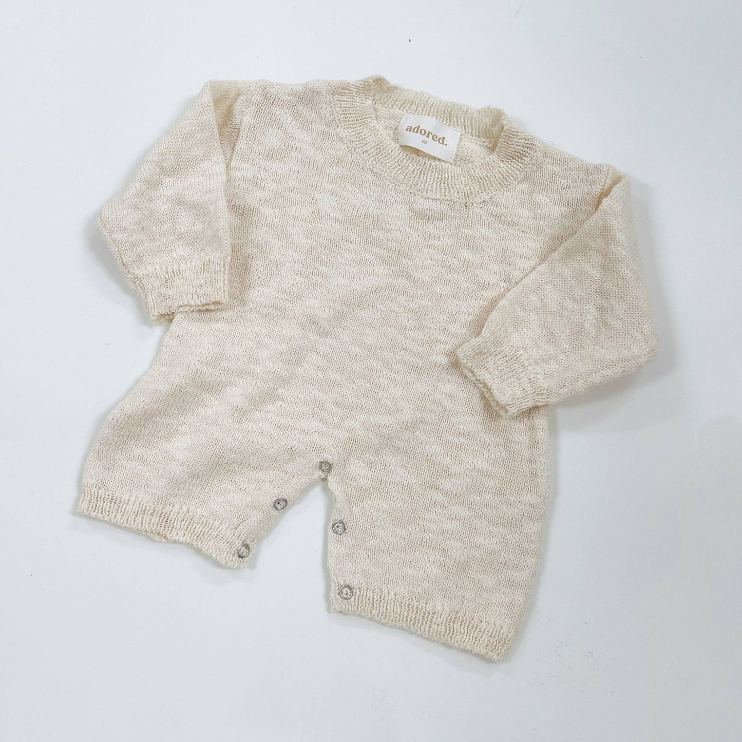 Luca Knit Romper - Butter