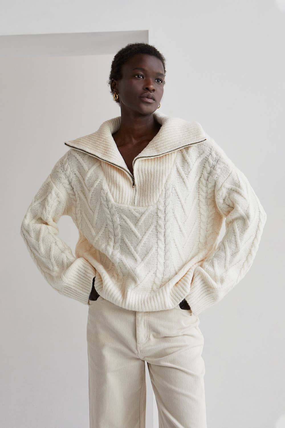 Cozy girl era sweater