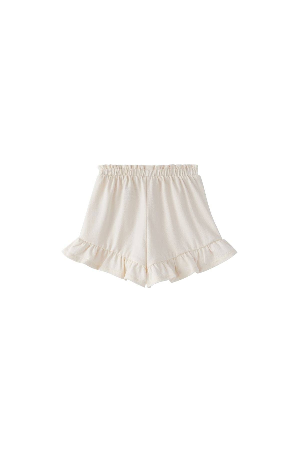 Taylor Organic Ruffle Shorts