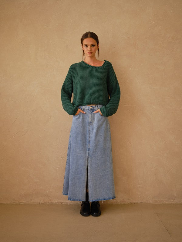 Brandi denim skirt