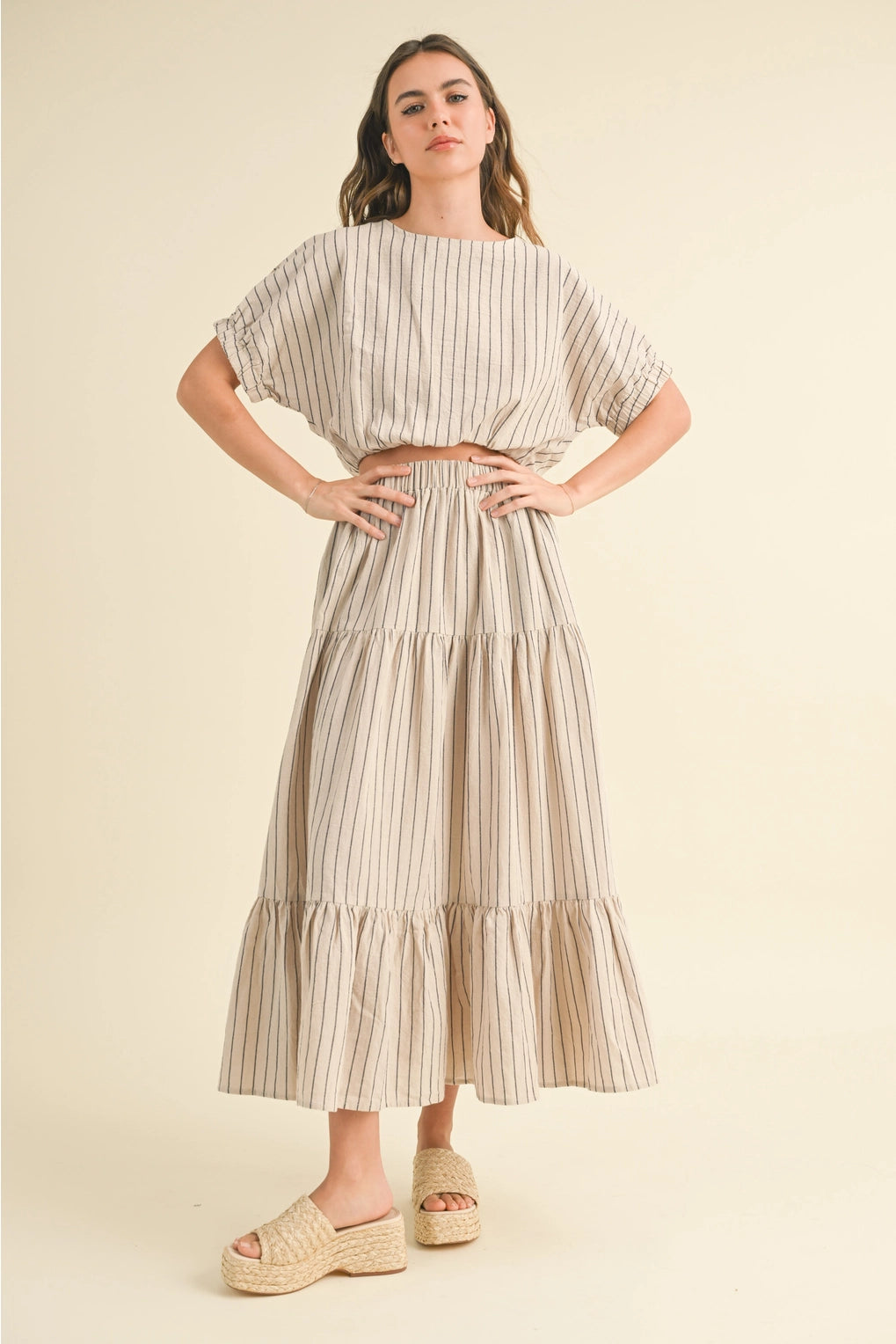 Stevie Stripe Skirt