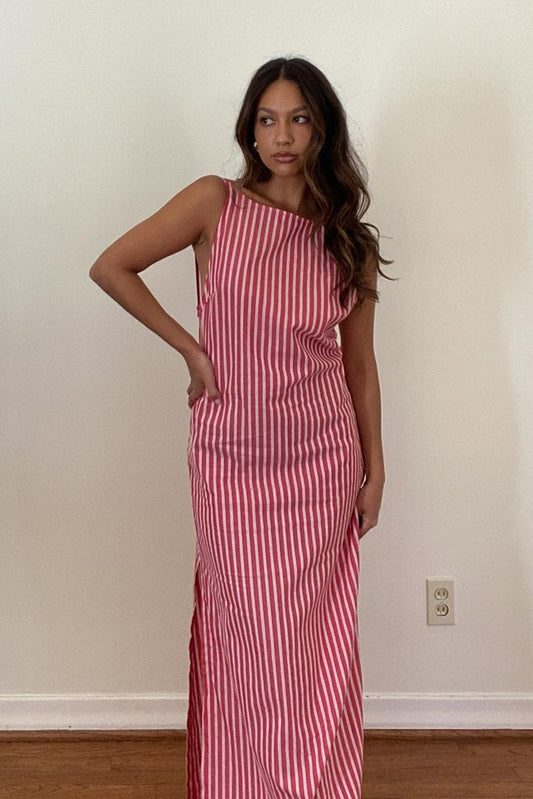 Amber Striped Maxi