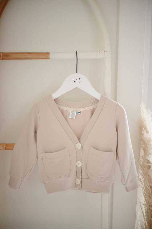 Oat Cotton Cardigan