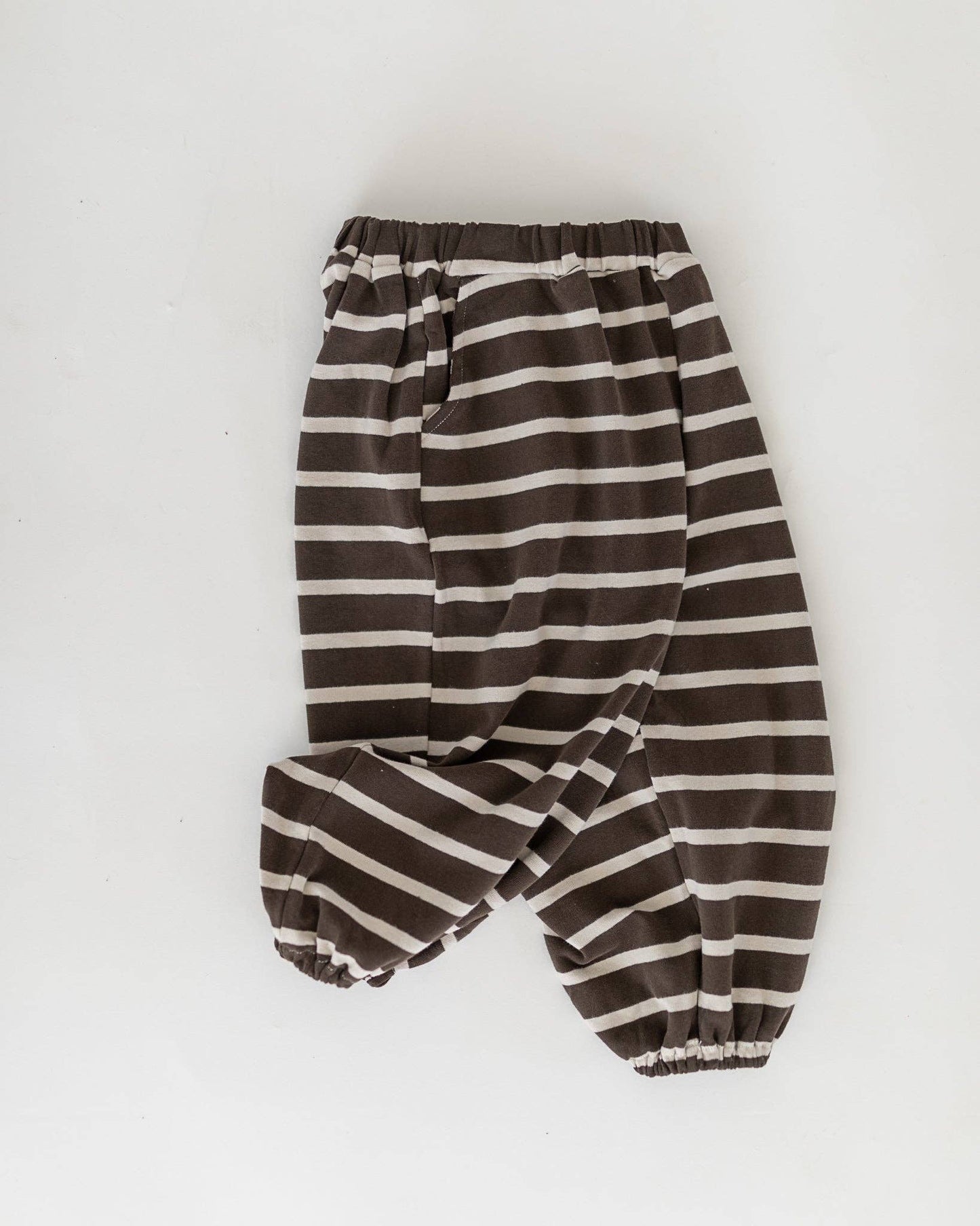 Cotton stripe pants